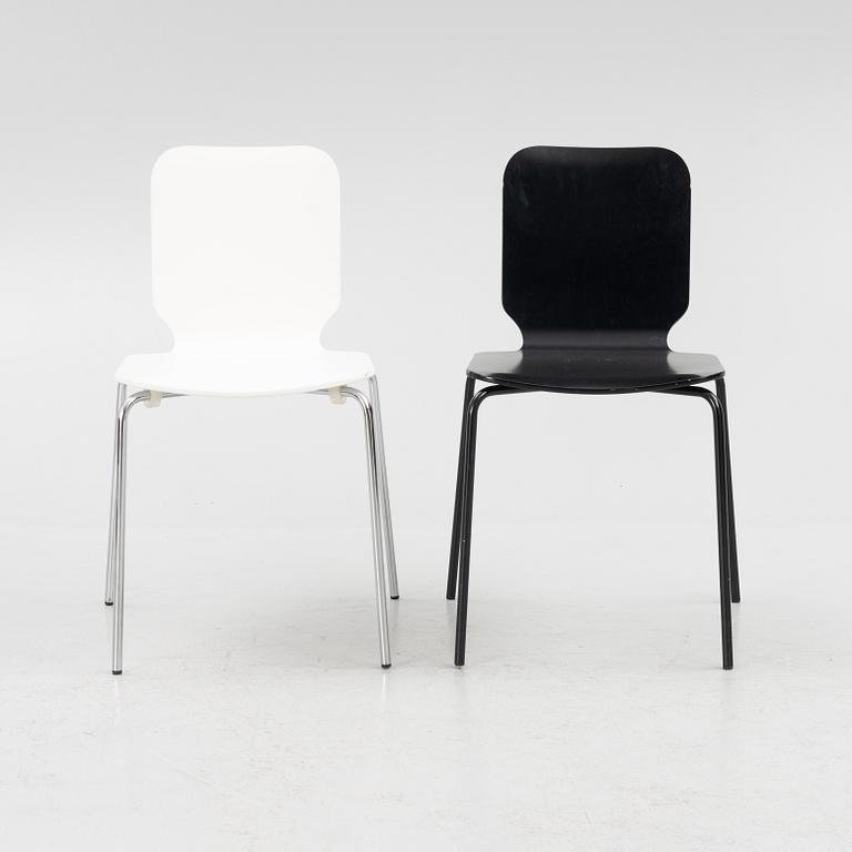 Claesson Koivisto Rune, a pair of 'Alva' chairs, Offecct, 2007.