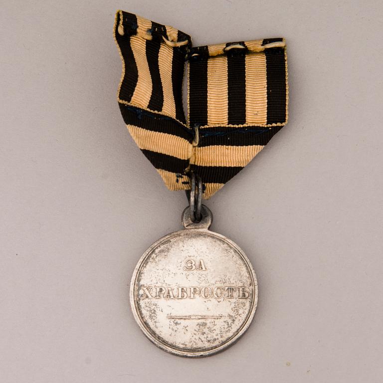 MEDALJ, silver, Nikolaj I (1825-55), Ryssland.