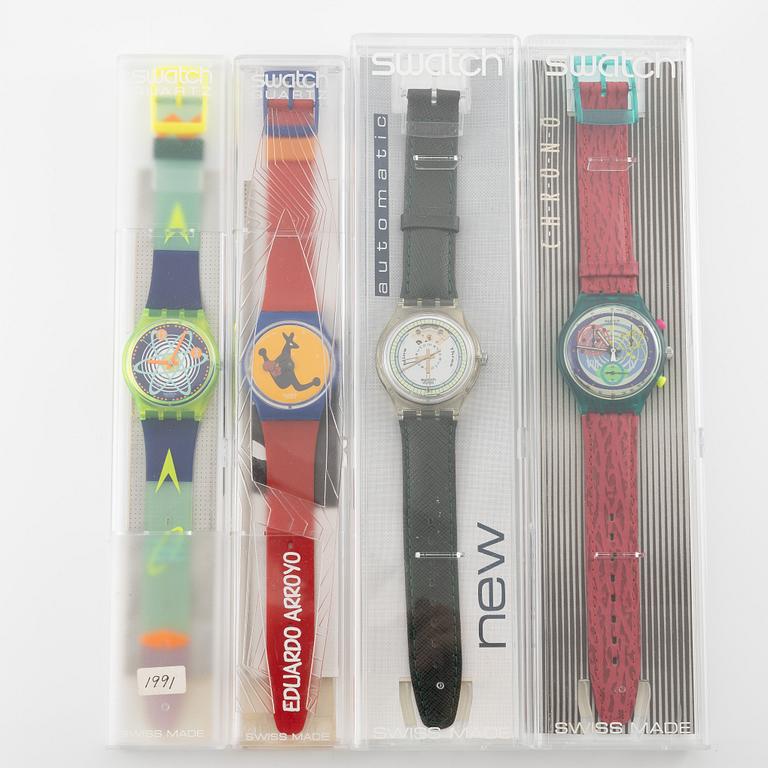 18 Swatch Watches, "No Reserve".