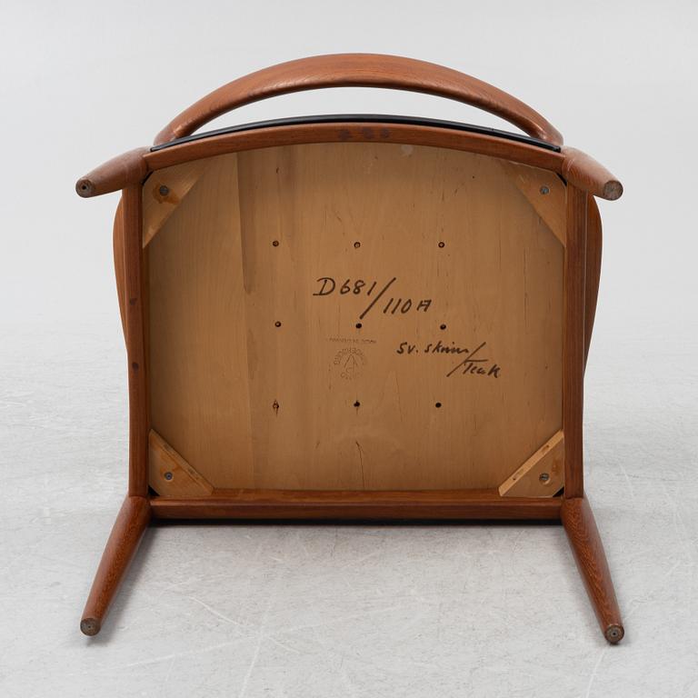 Arne Vodder, karmstol, Vamo Møbelfabrik, Sønderborg, Danmark.