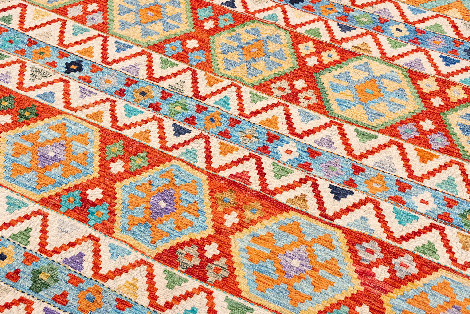 Kellim, modern, ca 300 x 197 cm.