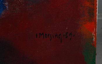 IVAR MORSING, oil on canvas, signed and dated -69.