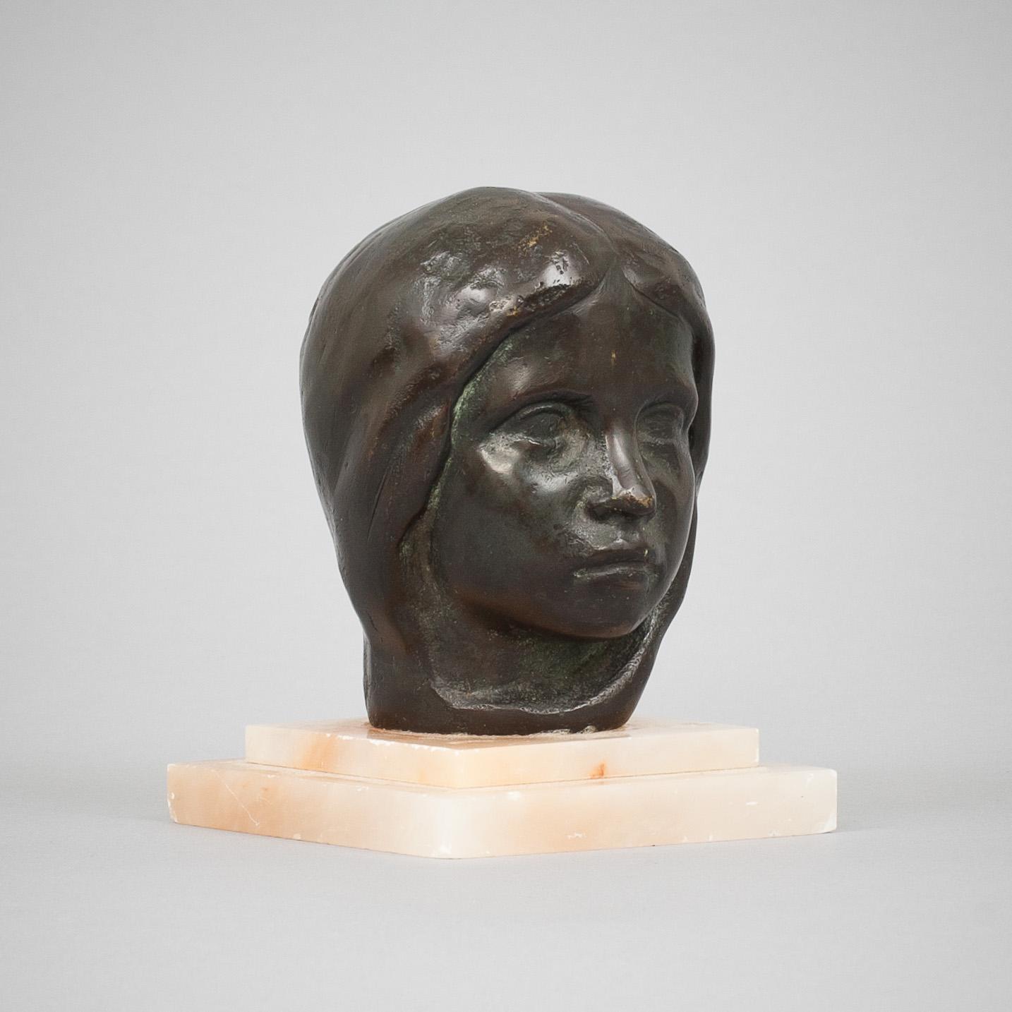 JOHANNES COLLIN, efter, skulptur, brons.