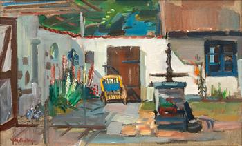 Gerhard Wihlborg, "Trädgårdshörn".