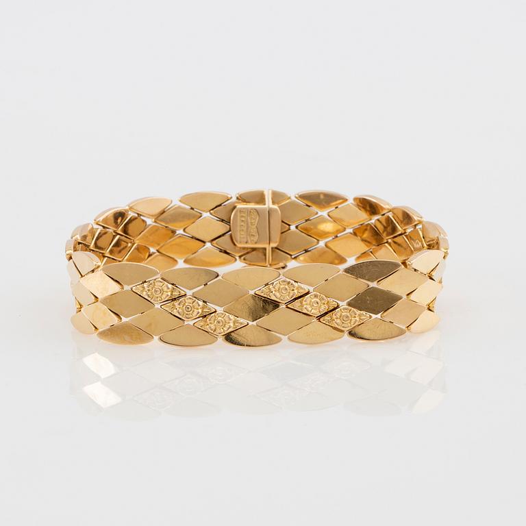 Bracelet 18K gold Vicenza Italy.