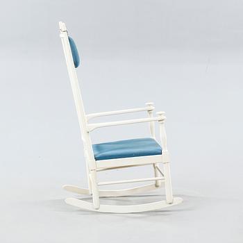 An "Isabella" rocking chair, designed by Karl-Axel Andersson for Gemla 1953.