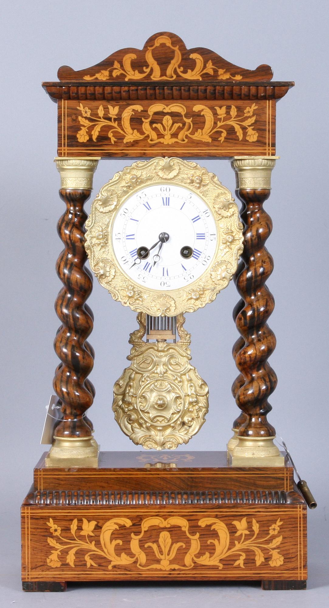 BORDSPENDYL, senempire, 1800-tal.
