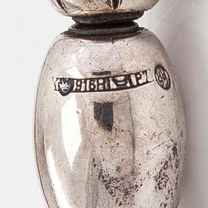 A silver necklace "Halikko treasure" for Kalevala Koru, Helsinki 1968.