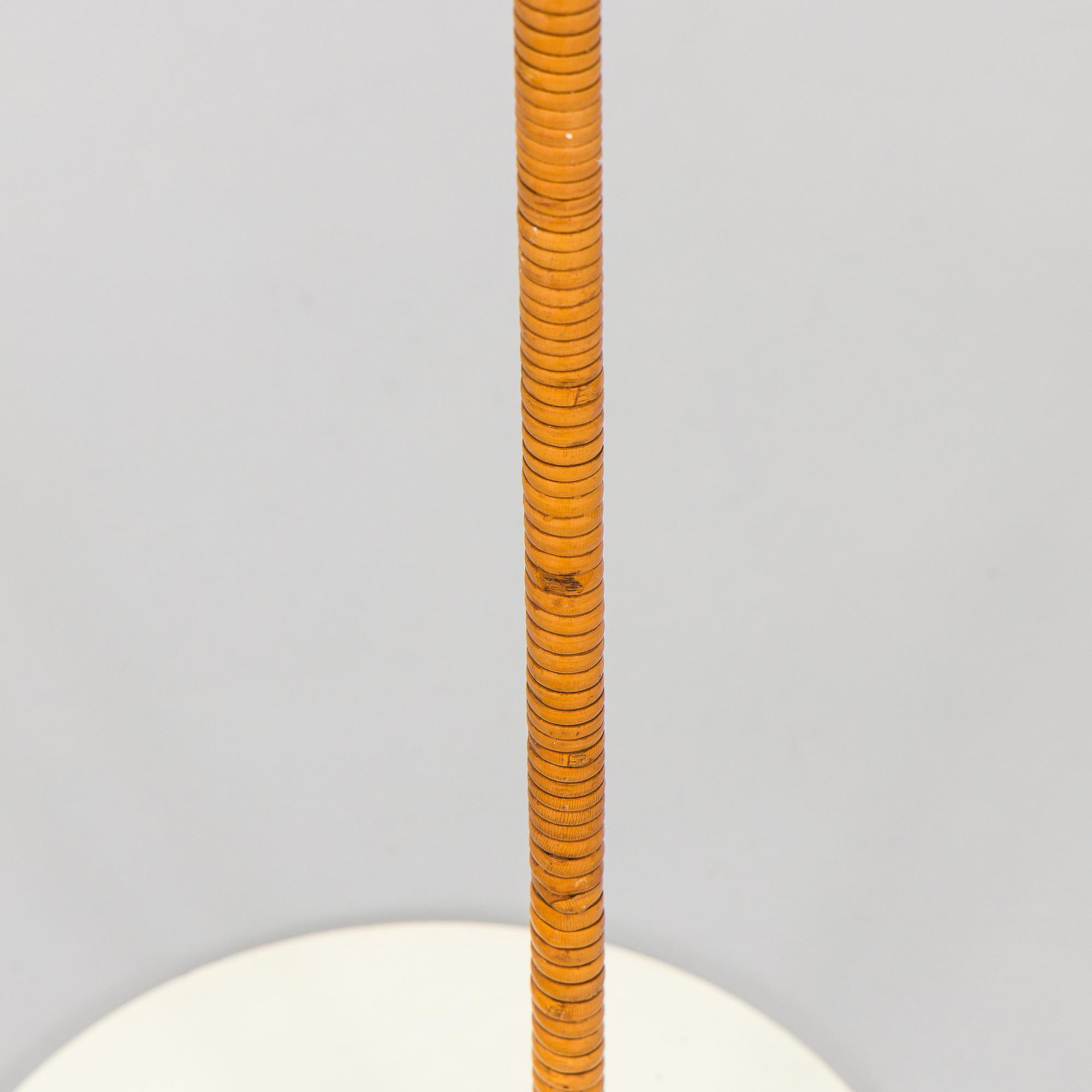 Paavo Tynell, a pair of mid-20th century K10-10 floor lamps for Taito Finland.