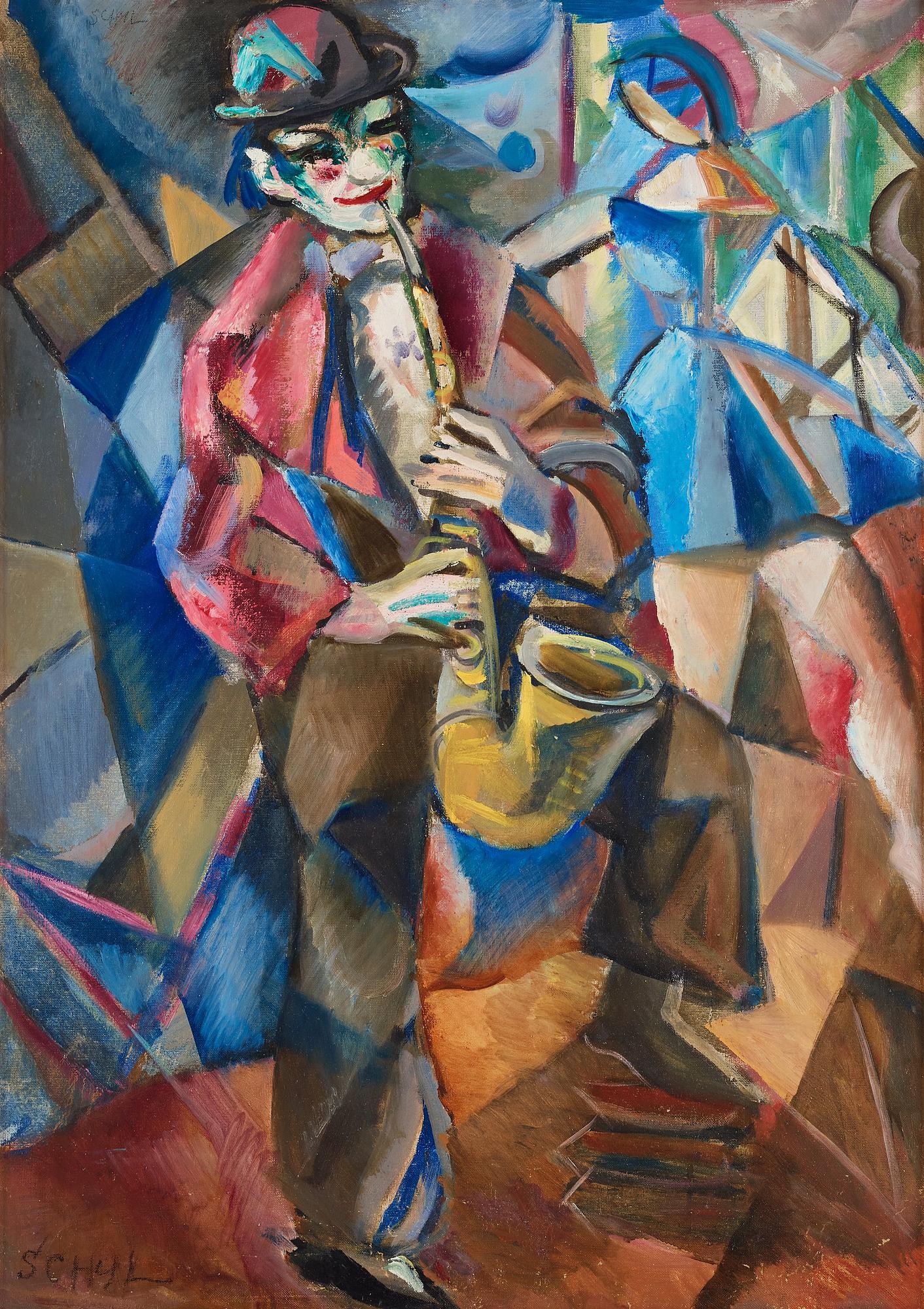 Jules Schyl, Saxofonist.