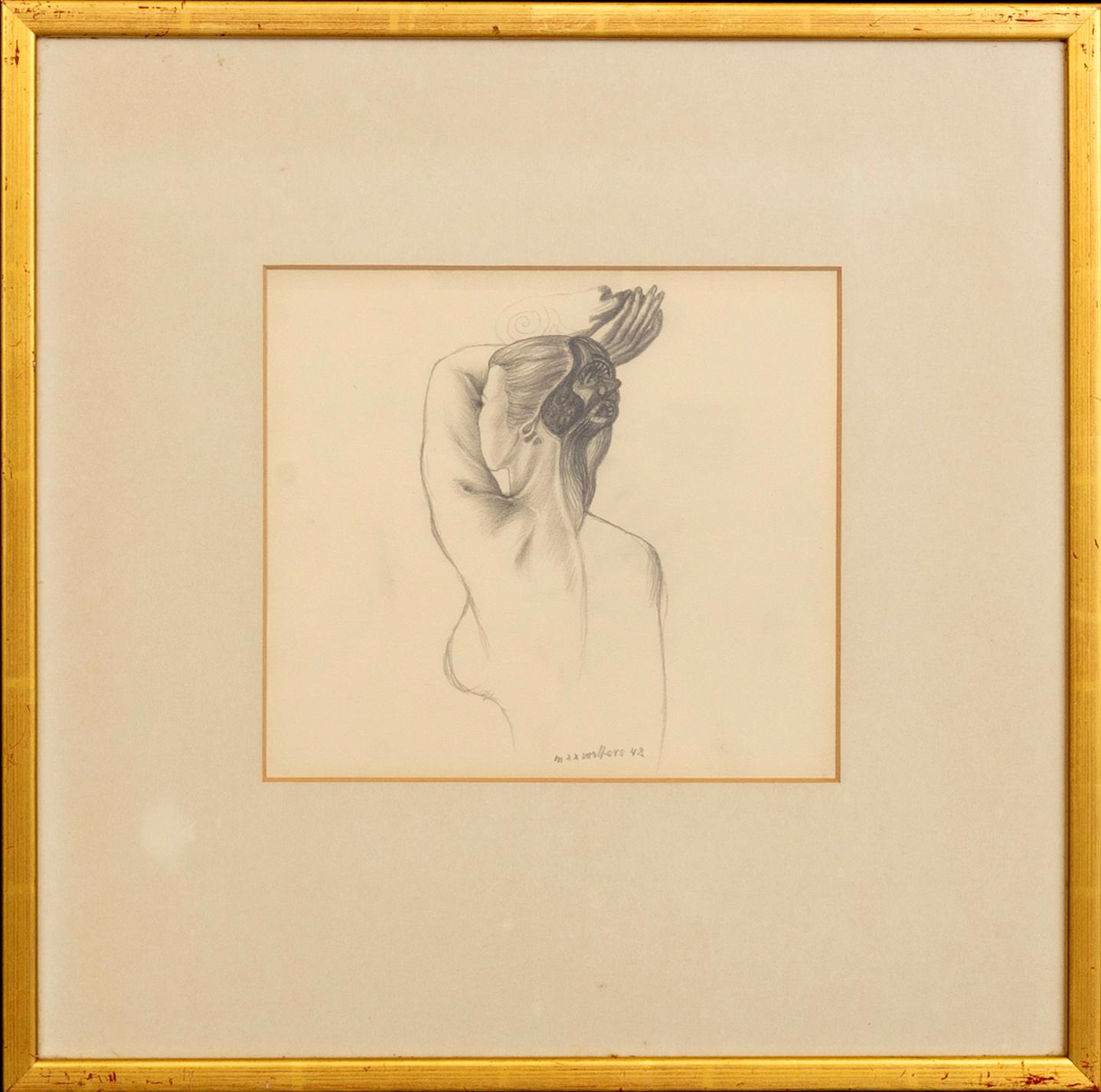 MAX WALTER SVANBERG, a signed and dated drawing.