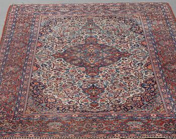 A CARPET, semi-antique Kashan, possibly Dabir, ca 201 x 135,5 cm.