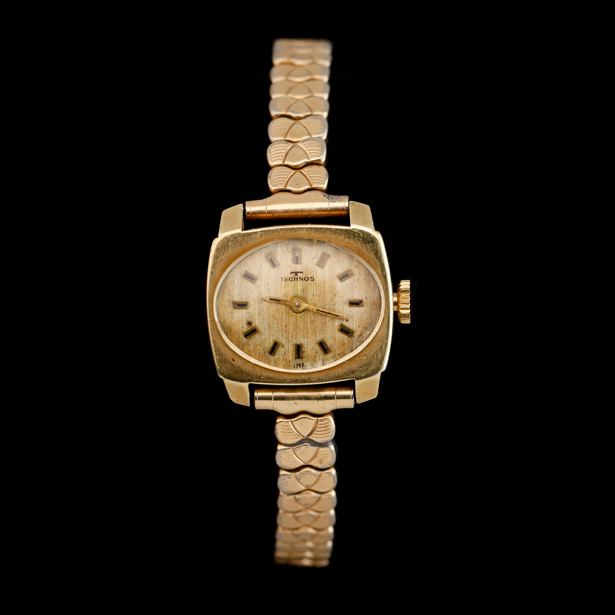 ARMBANDSUR, 14K guld, Techno, 1900-talets andra hälft.