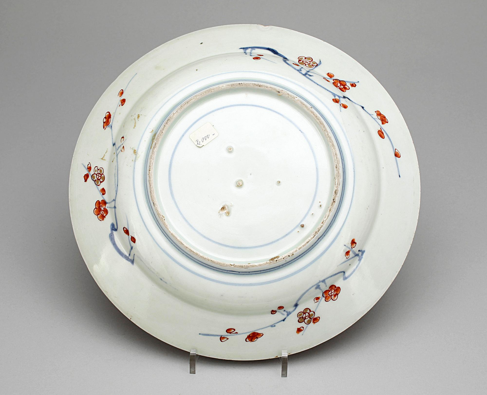 TALLRIK, porslin, Japan, 1700-tal.