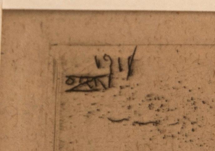 Anders Zorn, Gammal knekt.