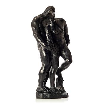 Gudmar Olovson, sculpture. Signed. Numbered. Foundry mark. Bronze, height 87 cm, length 40 cm.