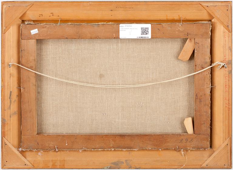 E SÄFSTRÖM, olja på duk, signerad.