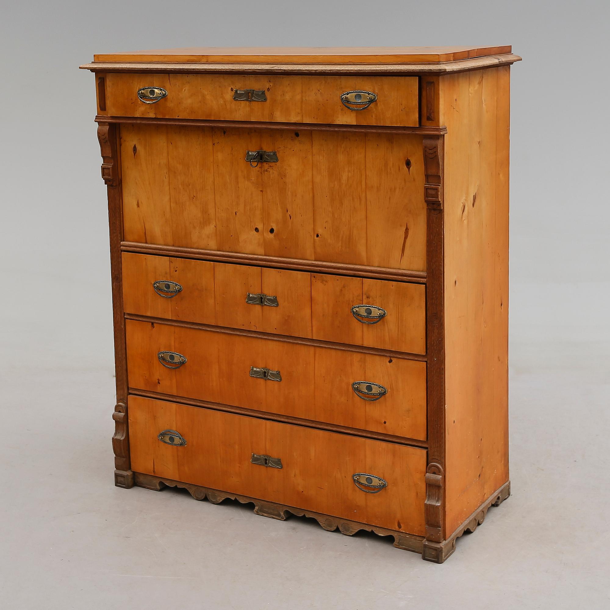 CHIFFONJÉ, 1800-talets senare del.