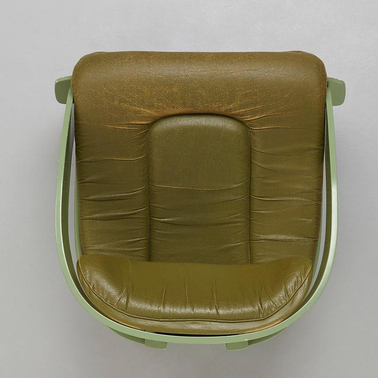 Joe Colombo, JOE COLOMBO, an easy chair, model 4801 for Kartell, Italy 1960-70's.