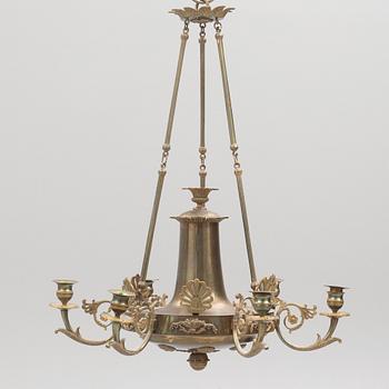 A chandelier, second half of the 19th century.