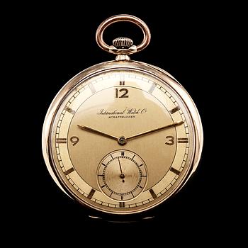 168. POCKET WATCH, IWC Schaffhausen.