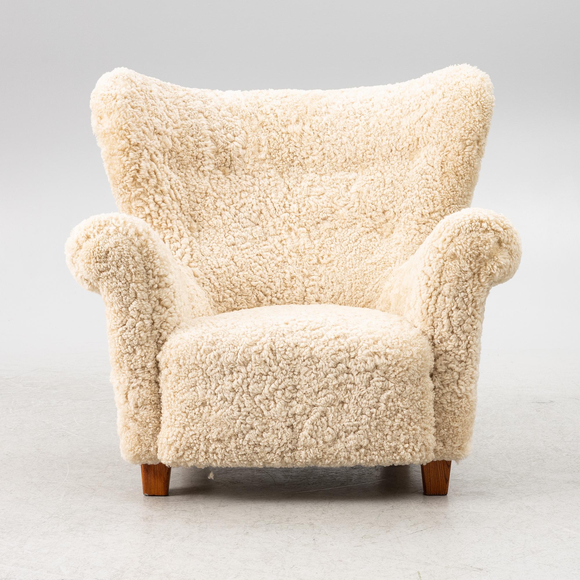 Fåtölj, Swedish modern, 1900-talets första hälft.