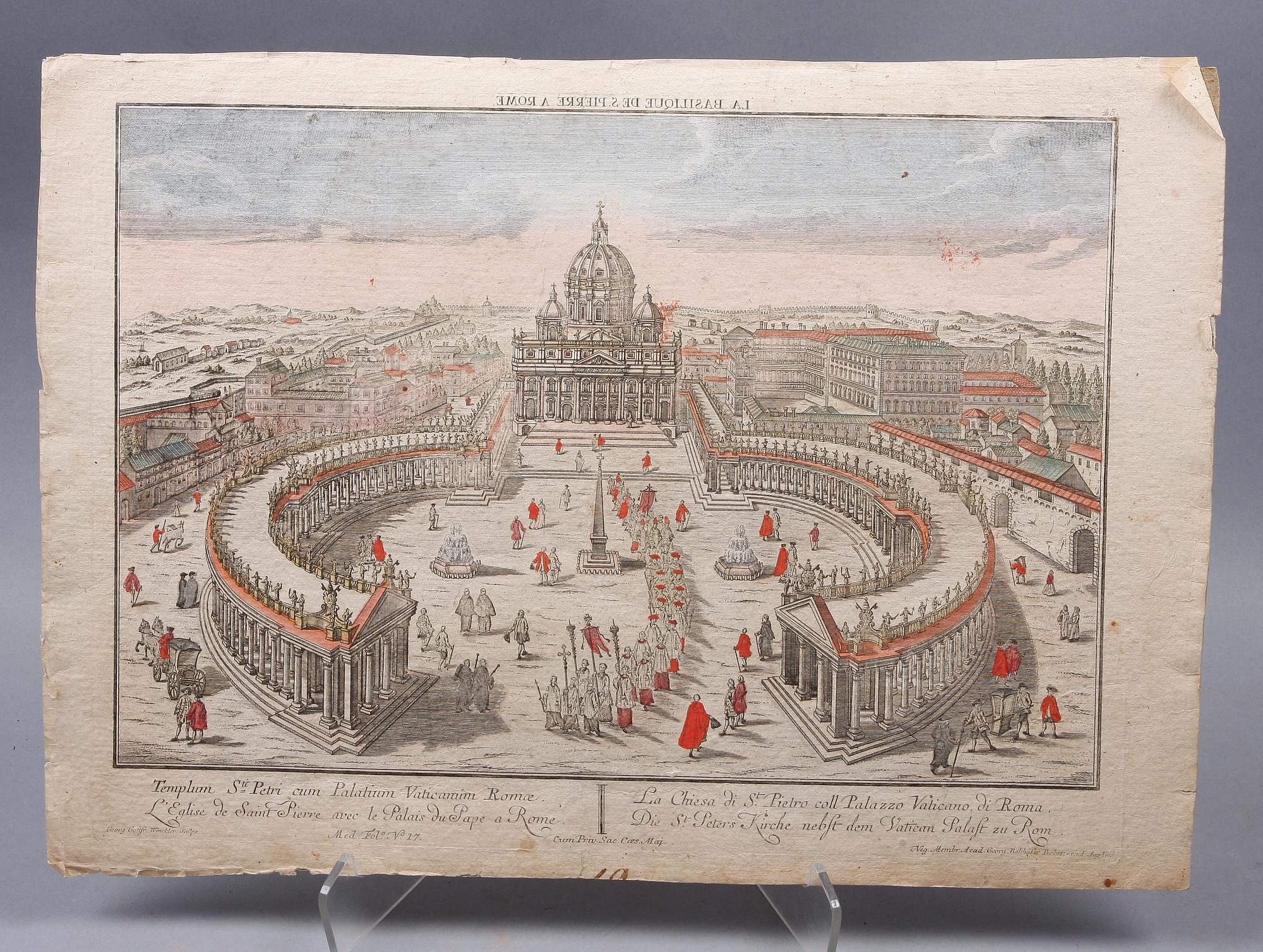 TITTSKÅPSBILDER, 5 st, 1700-tal.