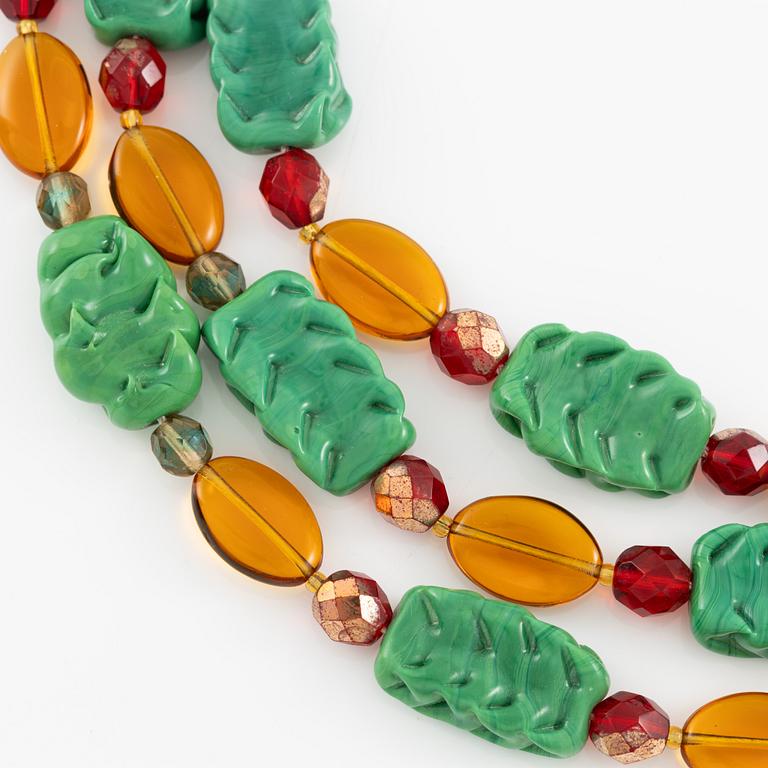 Elsa Schiaparelli, collier, vintage.