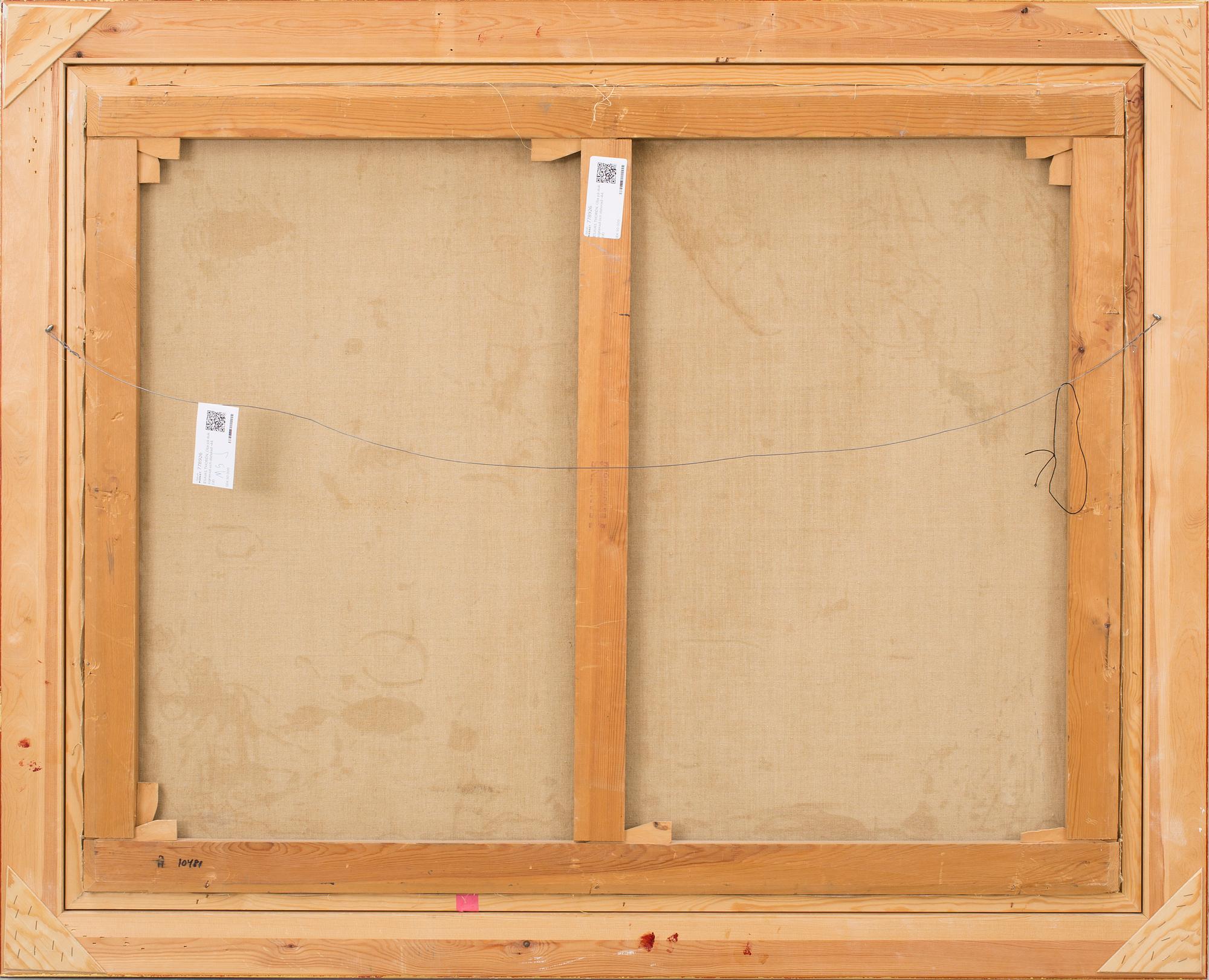 ESAIAS THORÉN, Olja på duk, signerad och daterad -44.