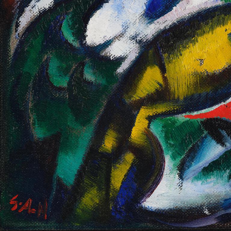 Gösta Adrian-Nilsson, "Gul Figur".