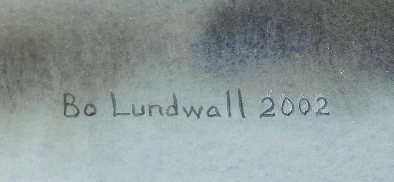 BO LUNDWALL, akvarell på papper, sign o dat 2002.