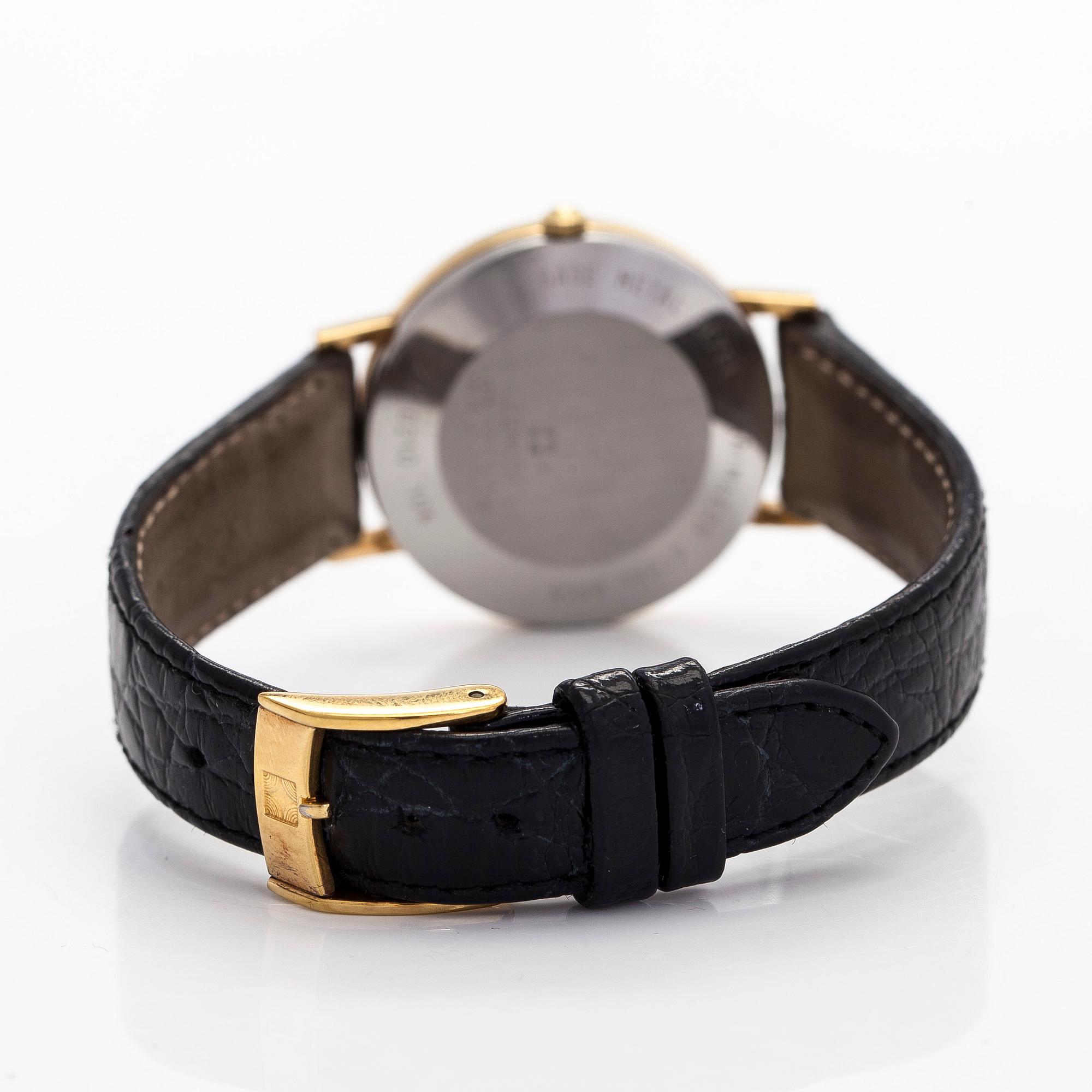 Zenith, Finlandia, wristwatch, 30 mm, spectrolite dial, gold/stainless steel, quartz.