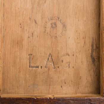 A gustavian secretaire by Lars Almgren, Stockholm, 1771-1795.