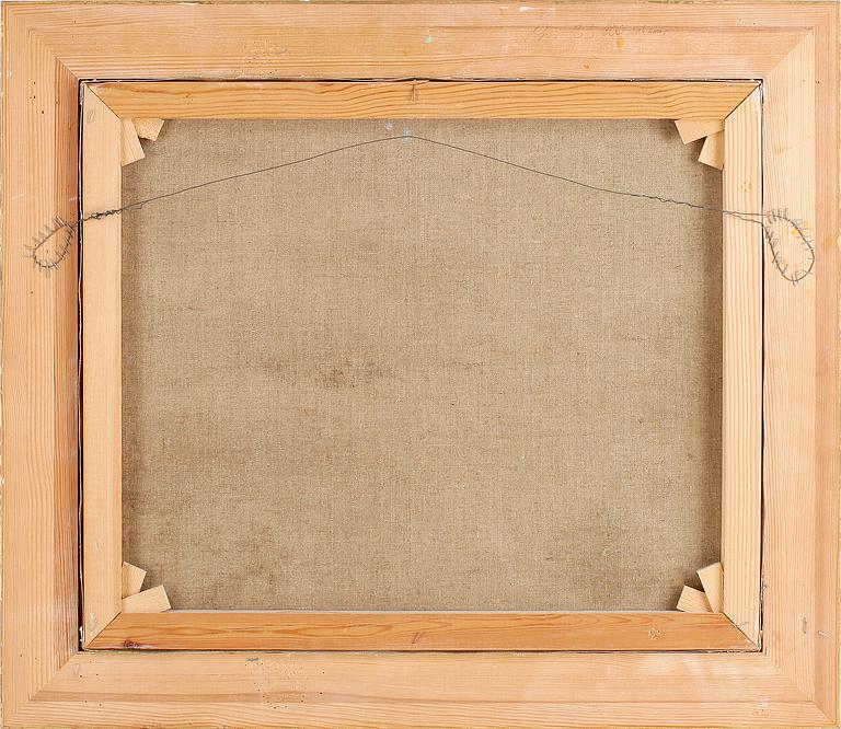 MONIKA LORENTZON, olja på duk, signerad.