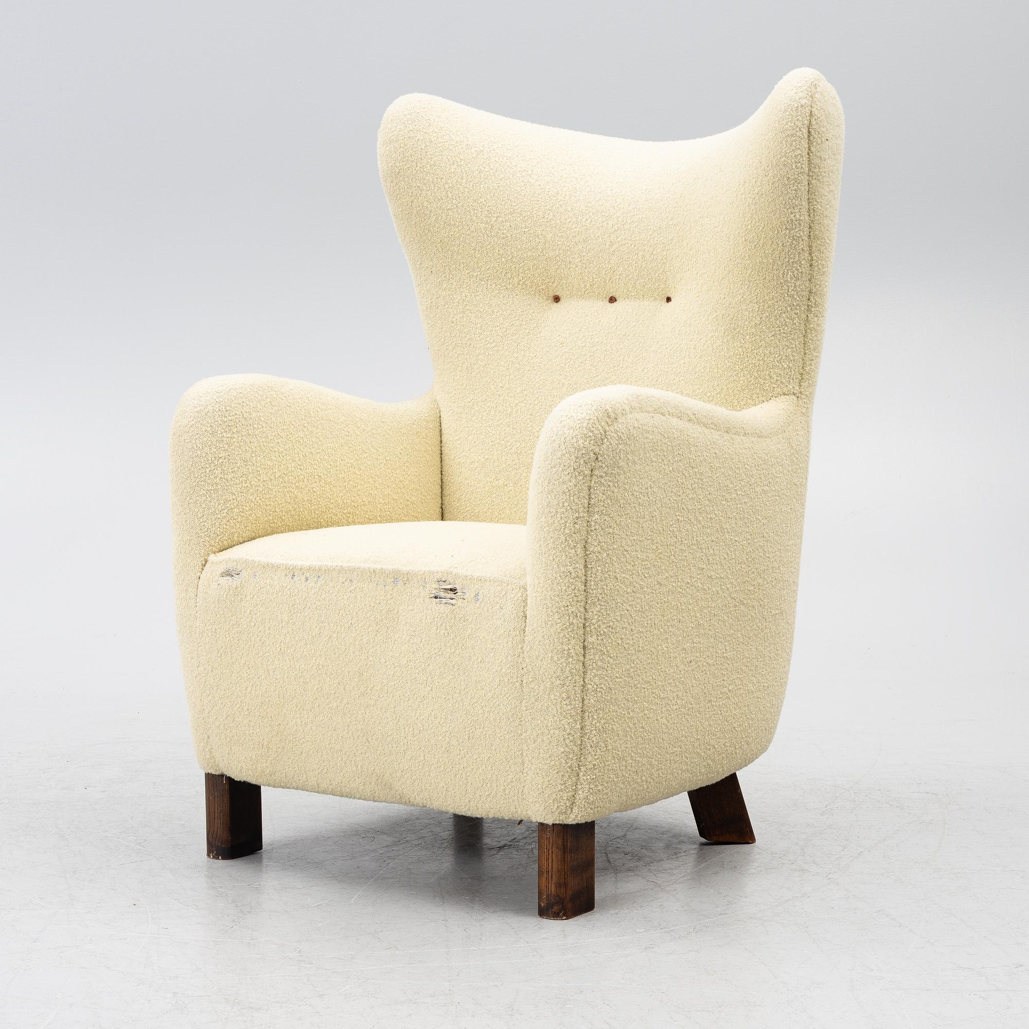 A Scandinavian Modern armchair, mid20th century.