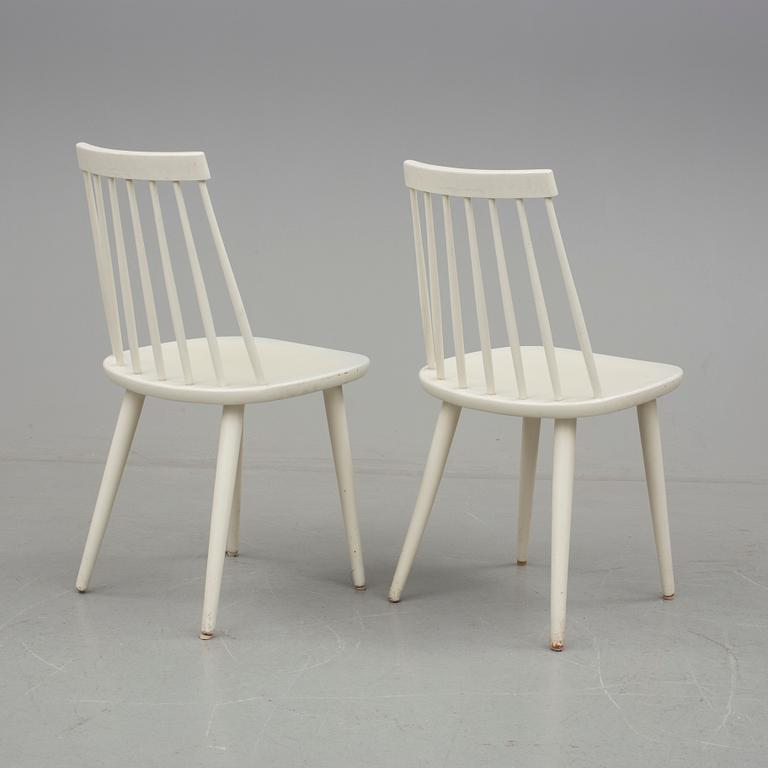 STOLAR, 4 stycken, 1900-talets mitt.