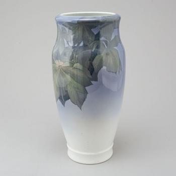 ROYAL COPENHAGEN, a large Danish porcelain vase.