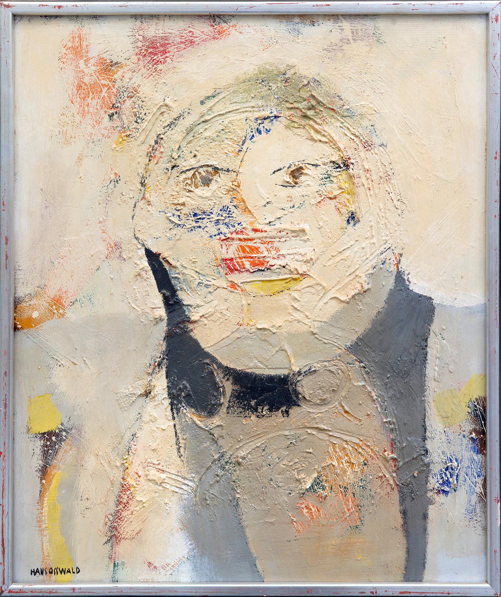 Hans Osswald, oil on panel signed.