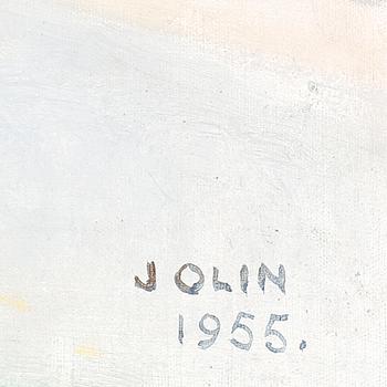 EINAR JOLIN, olja på duk, sign och dat 1955.
