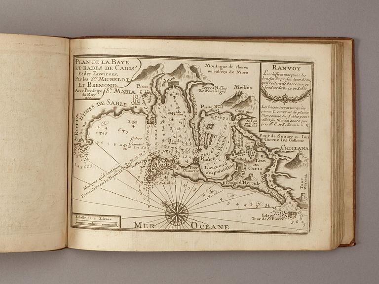 HENRI MICHELOT & LAURENT BRÉMOND, Recüeil de Plusieurs Plans des Ports et Rades de la mer Mediterranée, 1727-32.