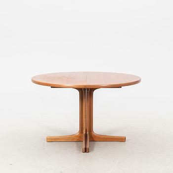 A Karl Erik Ekselius walnut dining table JOC Vetlanda 1960s.