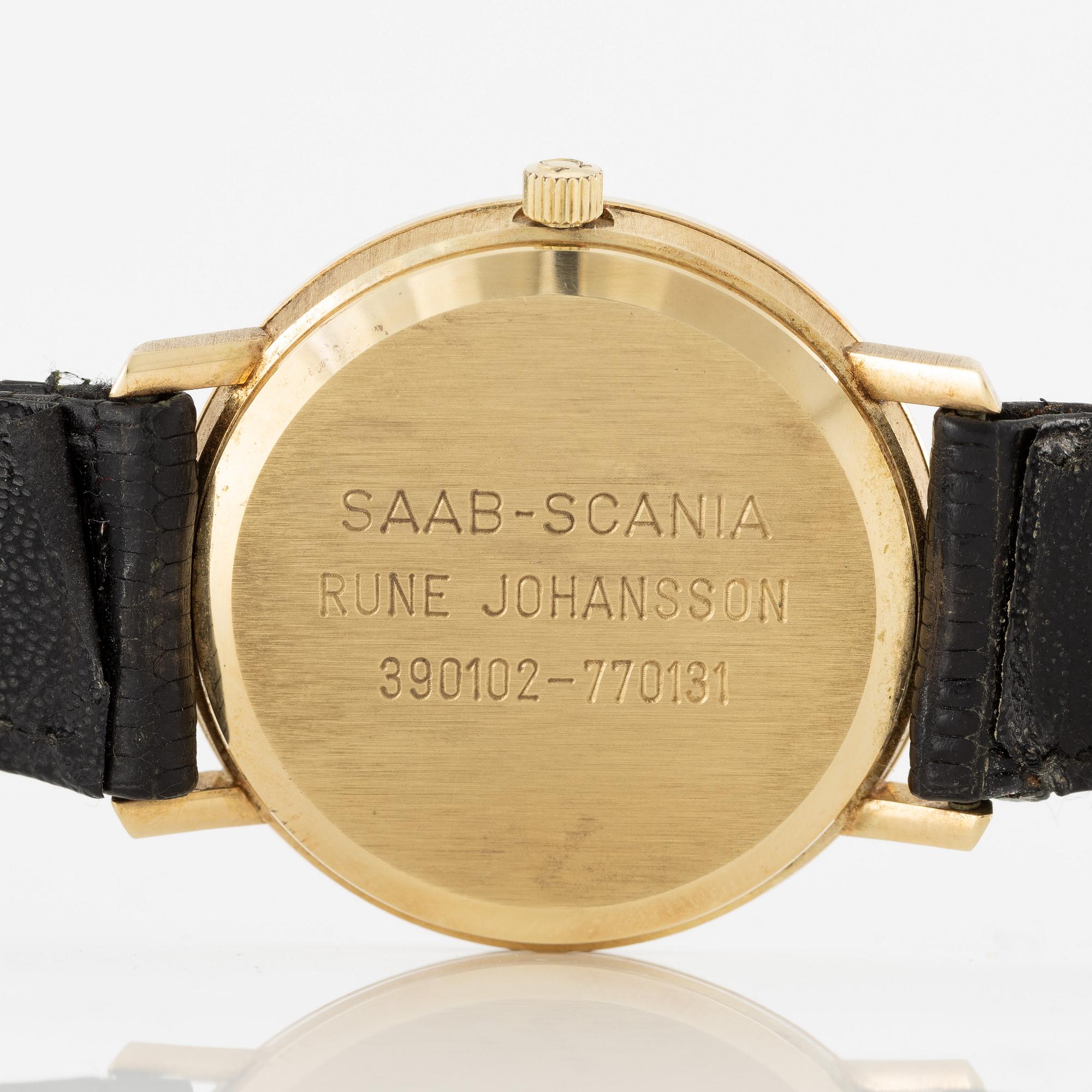 Omega, Genève, wristwatch, 34 mm.