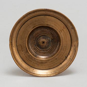 LJUSSTAKE, brons, 1500-tal.