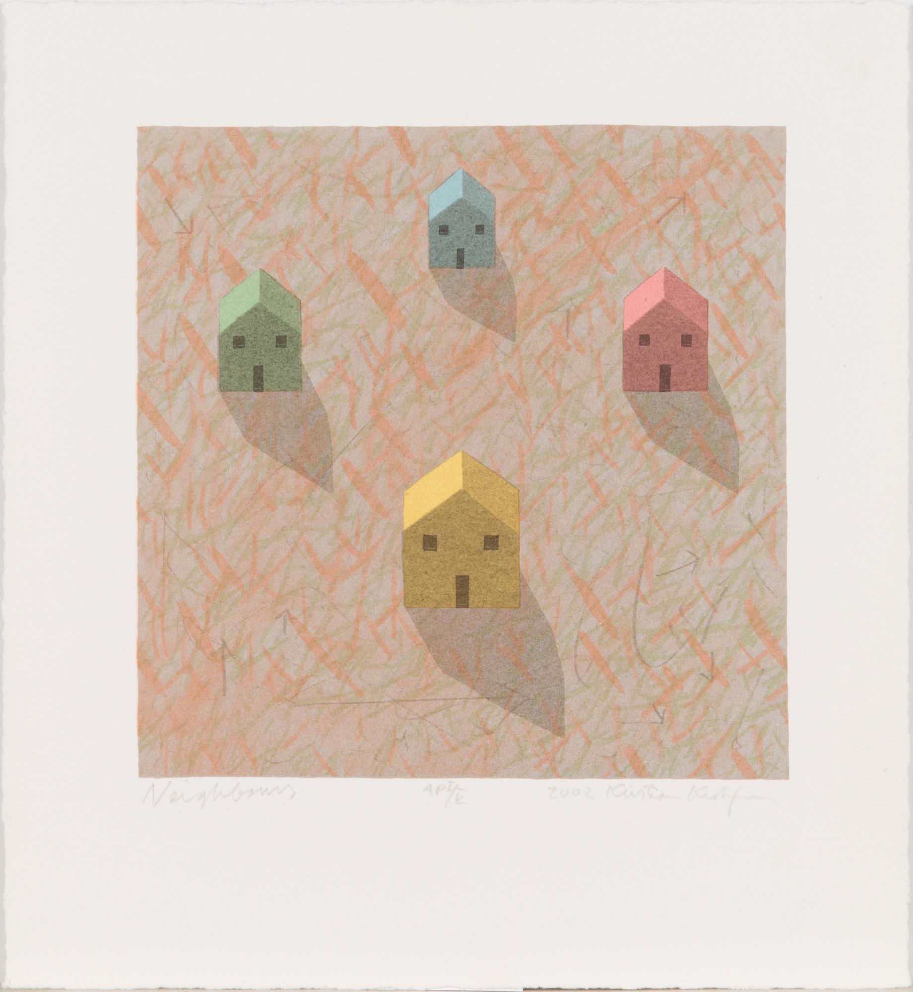 Kristian Krokfors, lithograph, signed and dated 2002, numbered AP I/V.