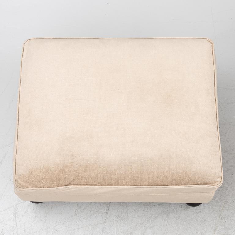 Ralph Lauren Home, armchair with ottoman.