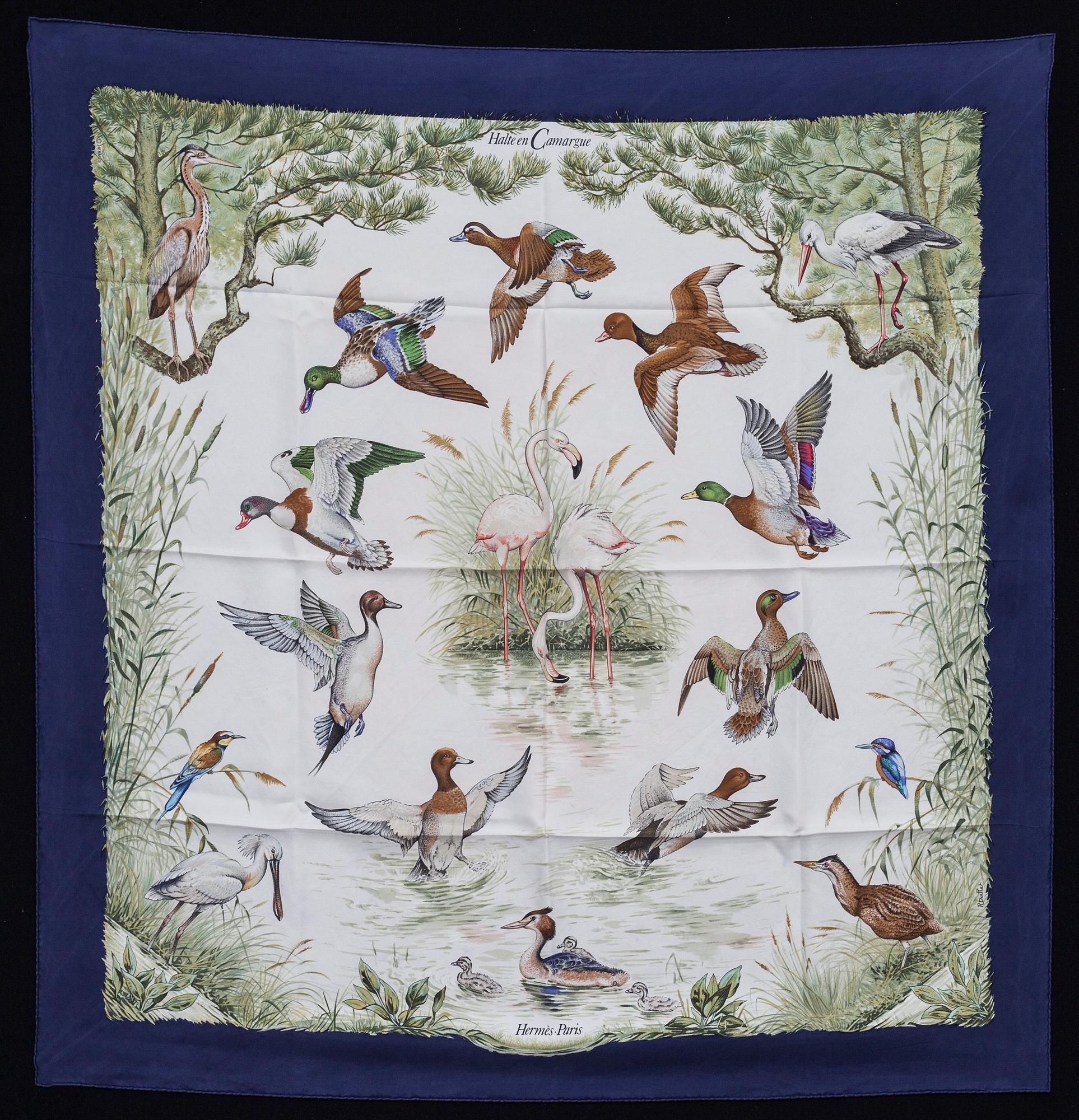 SCARF, "Halte En Camargue", Hermès.
