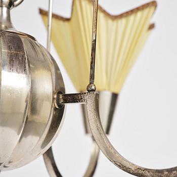 Elis Bergh, a Swedish Grace ceiling lamp, C.G. Hallberg, Stockholm, 1920s.