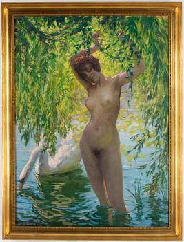 Quentin-Emile Brin, oil on canvas, signed.