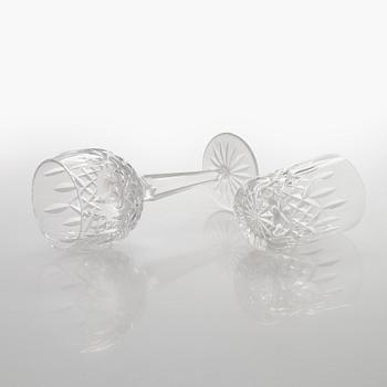 Glass set, crystal, Waterford 1960s/1970s.