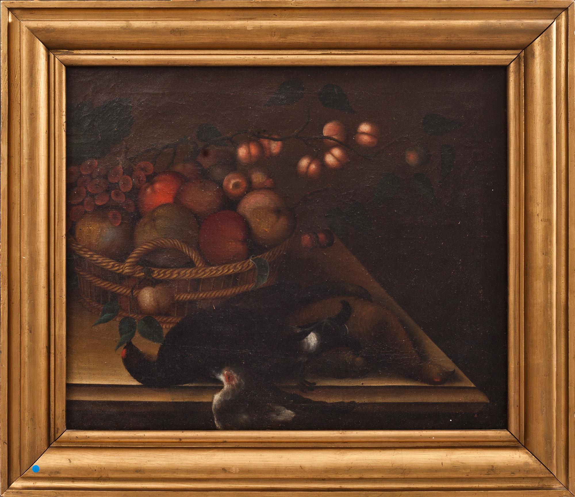 OKÄND KONSTNÄR, olja på duk. 1700-talets andra hälft.
